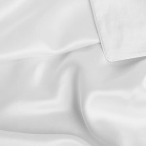 Cultiver Silk Linen Flip Pillowcase (Set of 2) - White PRE ORDER