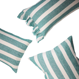 Pillowcase Sets - Emerald Stripe