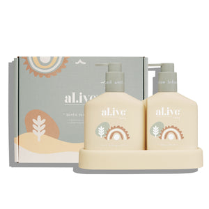 Baby Duo (Hair/Body Wash & Lotion + Tray - Gentle Pear)