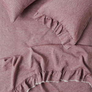 Fitted Sheet - Aubergine