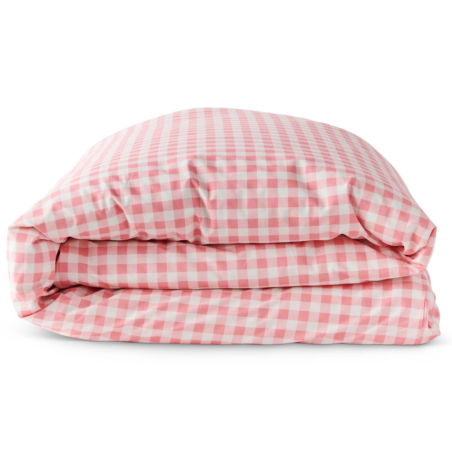 Organic Cotton Quilt Cover - Gingham Candy