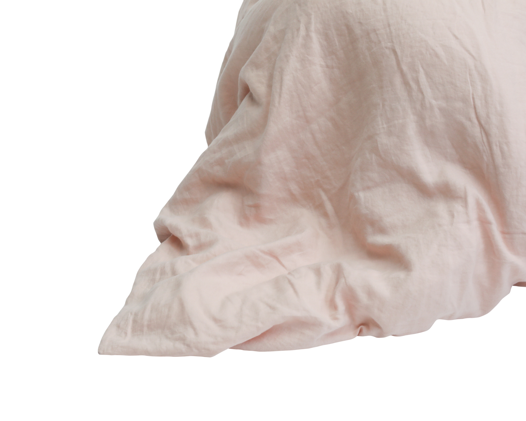 The Cover Collective Linen Quilt Cover - Nude Blush